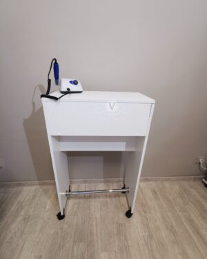Передвижной стол для работы в 4 руки с выкатной столешницей